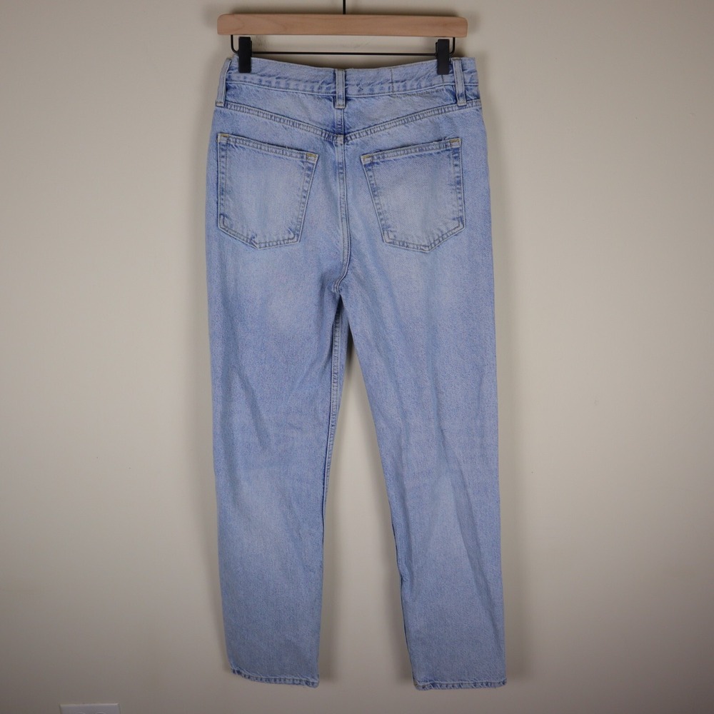 We The Free Lasso Straight Leg Jeans Button Fly Size 27 Waist 29" Inseam 30" - Picture 2 of 16